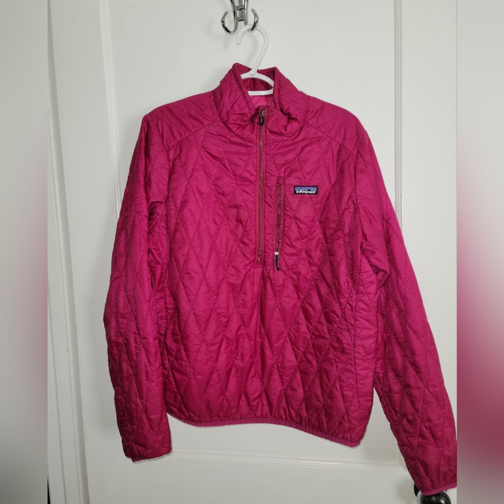 Patagonia pullover puffer jacket